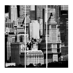 NYC Skyline IX Triptych