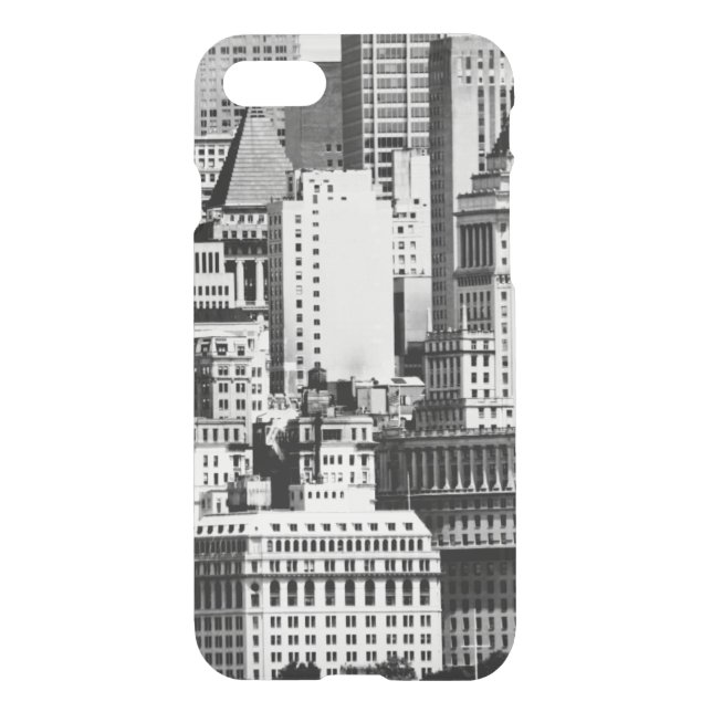 NYC Skyline IX Uncommon iPhone Case (Back)