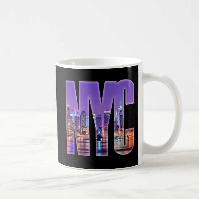 NYC Skyline (Light) Coffee Mug (Right)
