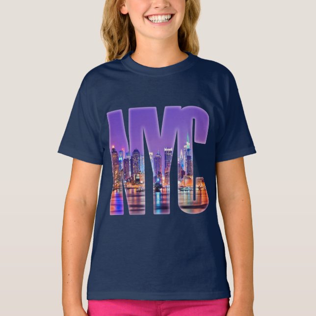 NYC Skyline (Light) T-Shirt (Front)