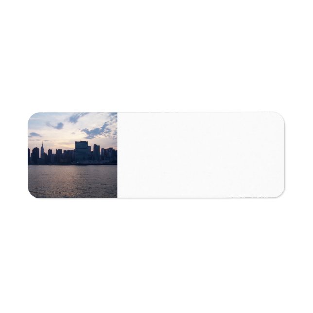 NYC Skyline - Return Address Labels (Front)