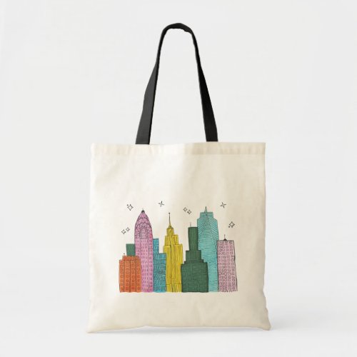 NYC Skyline Tote Bag