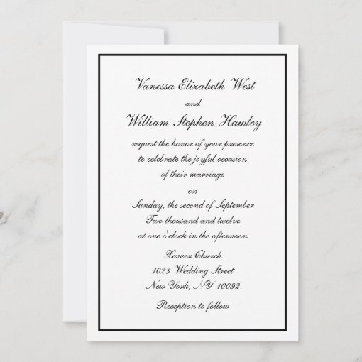 NYC Skyline: WTC 9/11 Tribute In Light #1 Wedding Invitation | Zazzle