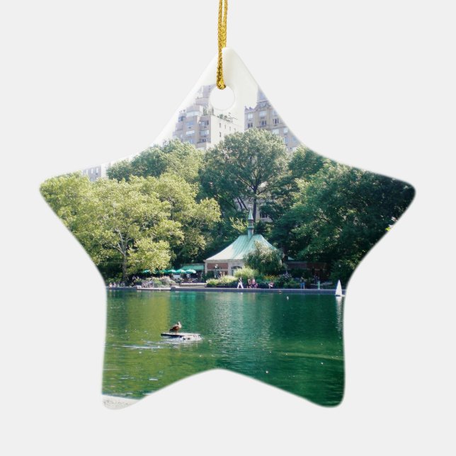 NYC Tavern on the Green Ceramic Ornament (Front)