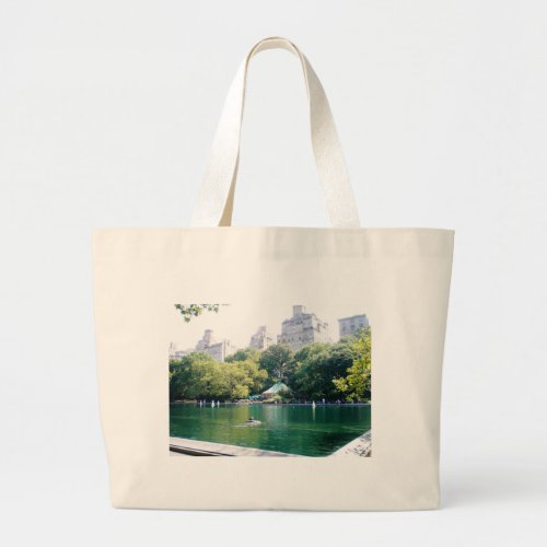 NYC Tavern on the Green Large Tote Bag