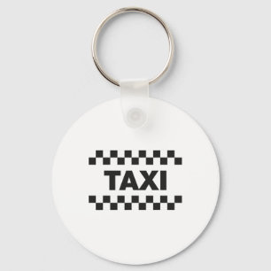 Nyc Taxi Costume Halloween Funny Yellow New York C Keychain