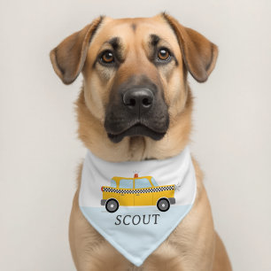 NYC Taxi Pet Bandana Collar