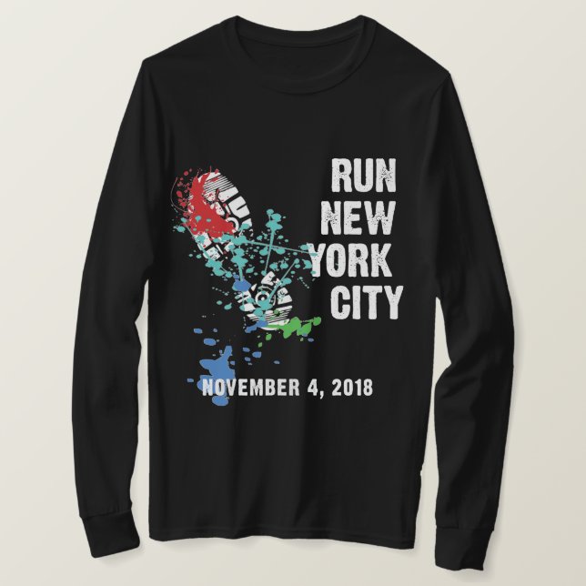 NYC Tee Shirts Marathon 2018 (Design Front)