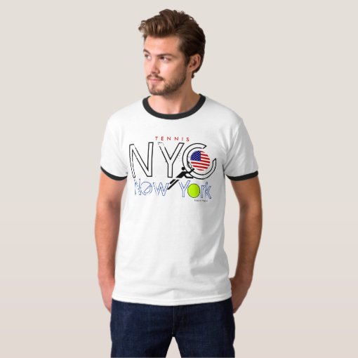 NYC Tennis US Open T-Shirt | Zazzle