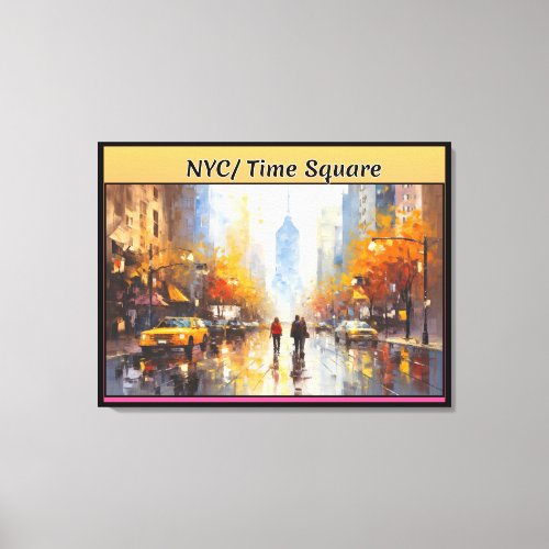 NYCTime Square Canvas Print