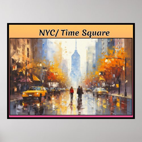 NYCTime Square Poster