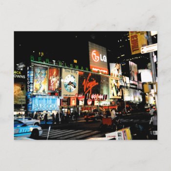 Nyc Times Square Broadway New York City Postcard by hiway9 at Zazzle