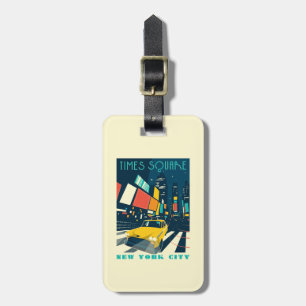 NYC - Times Square Luggage Tag