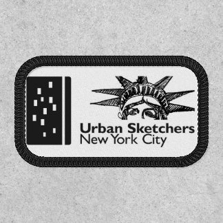 NYC Urban Sketchers Iron On Patch