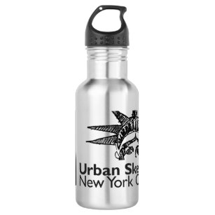 NYC Urban Sketchers Stainless Steel Water Bottle