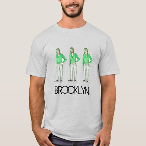 NYC Williamsburg Brooklyn Hoodie Hipster New York T_Shirt