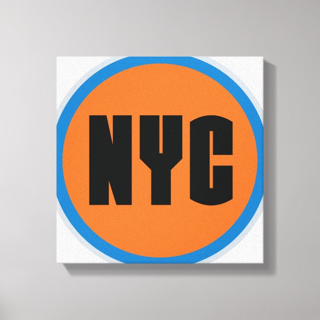 NYC Wrapped Canvas Print (Front)