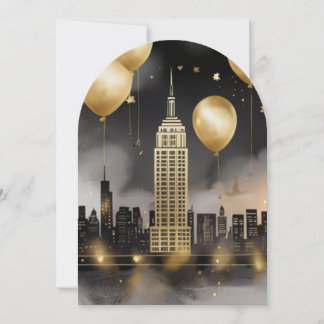 NYCBrideSquadLondonHenParty CustomCitySkylineBache Save The Date