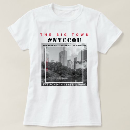 NYCCOU CENTRAL PARK POND T_Shirt