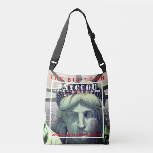 NYCCOU LADY LIBERTY CROSSBODY BAG