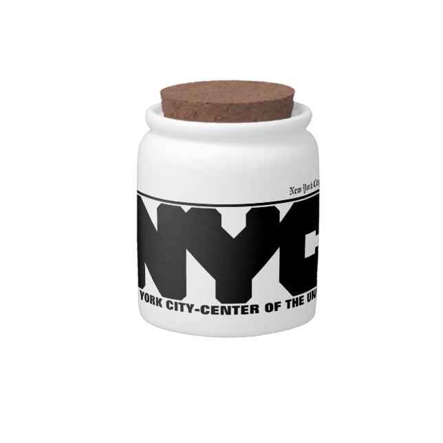 NYCCOU NYC  CANDY JAR (Front)