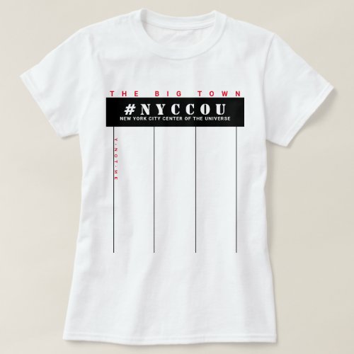 NYCCOU NYCCOU bl T_Shirt