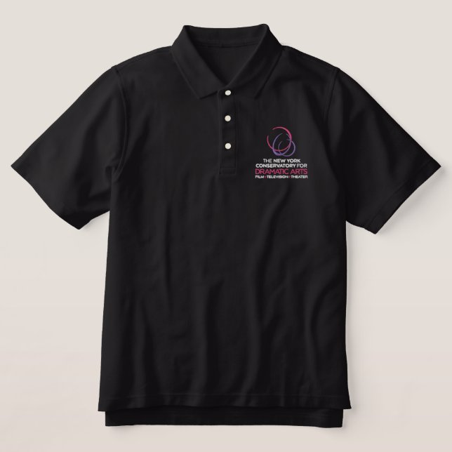 NYCDA Black Polo Men (Design Front)