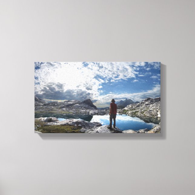 Nydiver Lakes - Ansel Adams Wilderness - Sierra Canvas Print (Front)