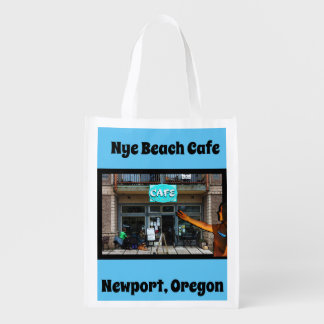 Nye Beach Cafe KasperArt Studio Reusable Bag