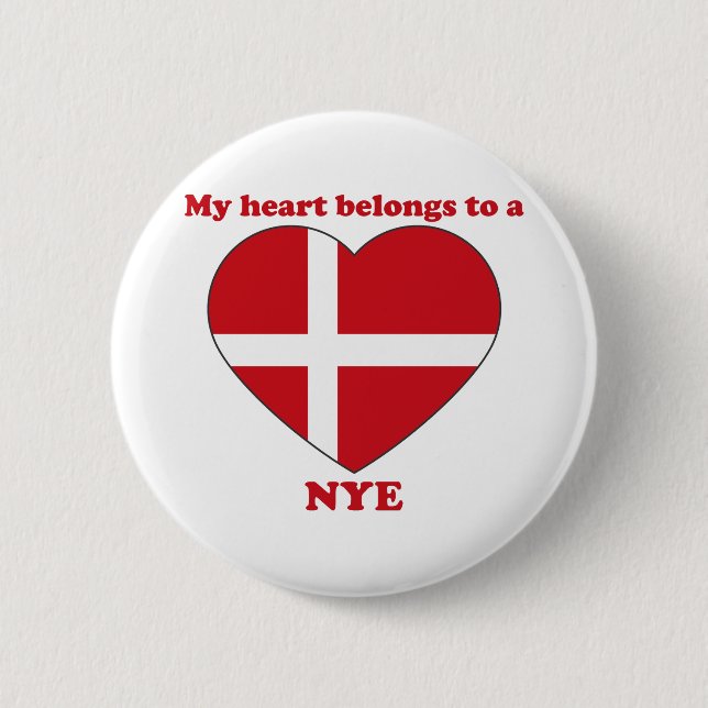 Nye Pinback Button (Front)