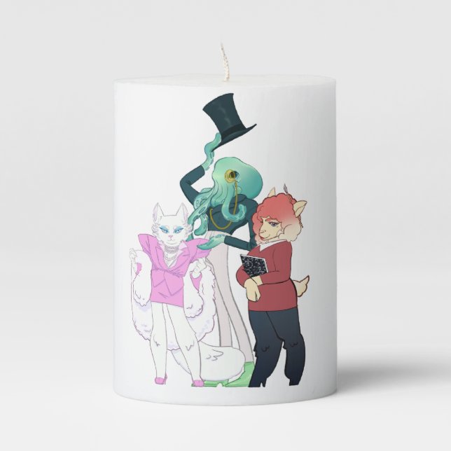 NYGEL staff trio candle (Front)