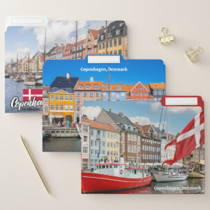 Nyhavn Copenhagen Denmark File Folder