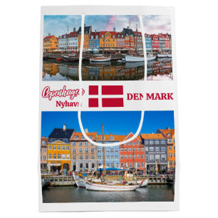 Nyhavn Copenhagen Denmark Medium Gift Bag