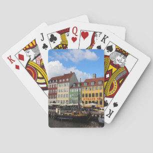 Nyhavn Copenhagen Denmark Poker Cards