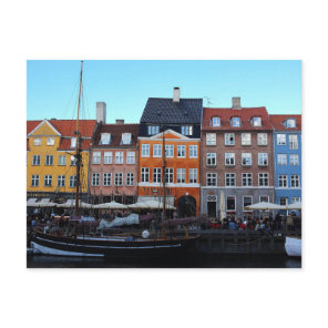 Nyhavn Copenhagen Denmark Postcard