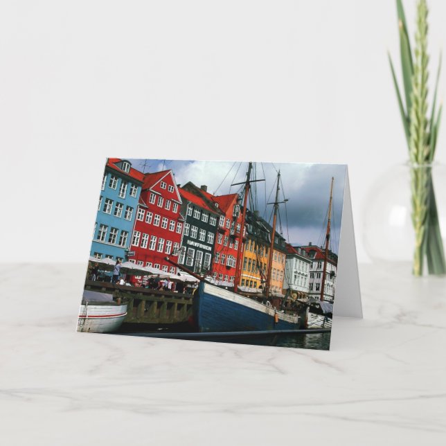 Nyhavn Copenhagen Photo Colette Card (Front)