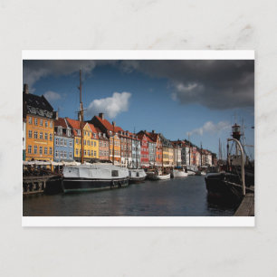 Nyhavn, Copenhagen Postcard