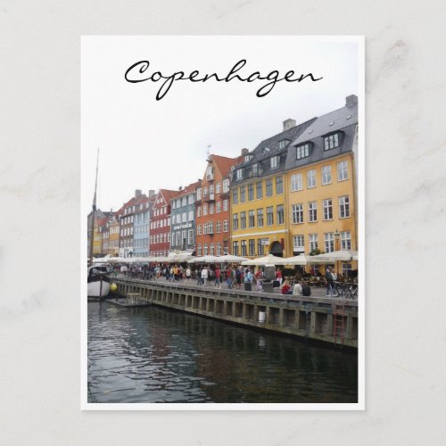 nyhavn scenic postcard