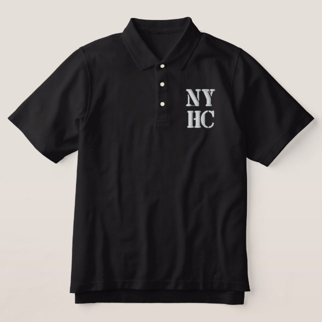 NYHC EMBROIDERED POLO SHIRT (Design Front)