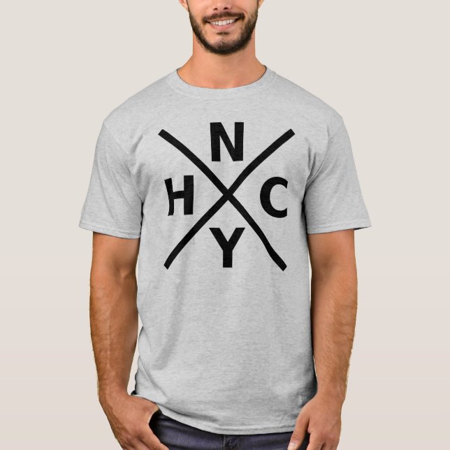 NYHC - New York Hardcore Grey T-Shirt (Front)