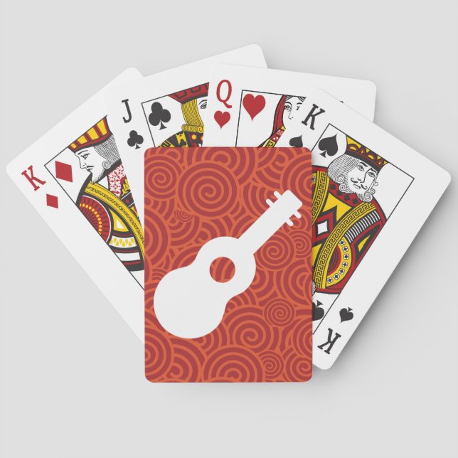 Nylon Guitars Symbol Poker Cards (Back)