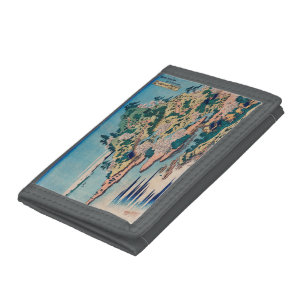 NYLON WALLET JAPANESE WOODBLOCK ART CUSTOMIZABLE