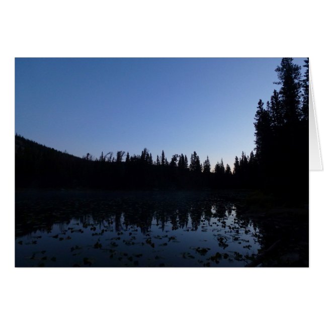 Nymph Lake at Dawn Cards (Front Horizontal)