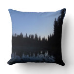 Nymph Lake at Dawn Throw Pillow