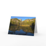 Nymph Lake in Early Fall Card