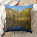 Nymph Lake in Early Fall Throw Pillow