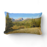 Nymph Lake Trail in Early Autumn Lumbar Pillow