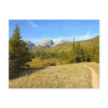 Nymph Lake Trail in Early Autumn Postcard