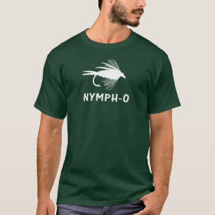 Nymph-O funny fly fishing lure T-Shirt