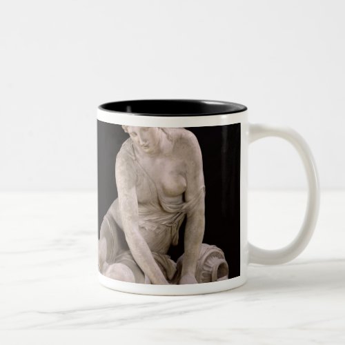 Nymph with a Shell 1683_85 Two_Tone Coffee Mug